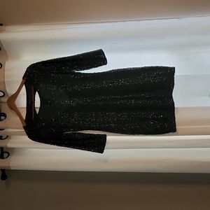 Green Sequined Express Cocktail Dress Size 6 // Never Worn